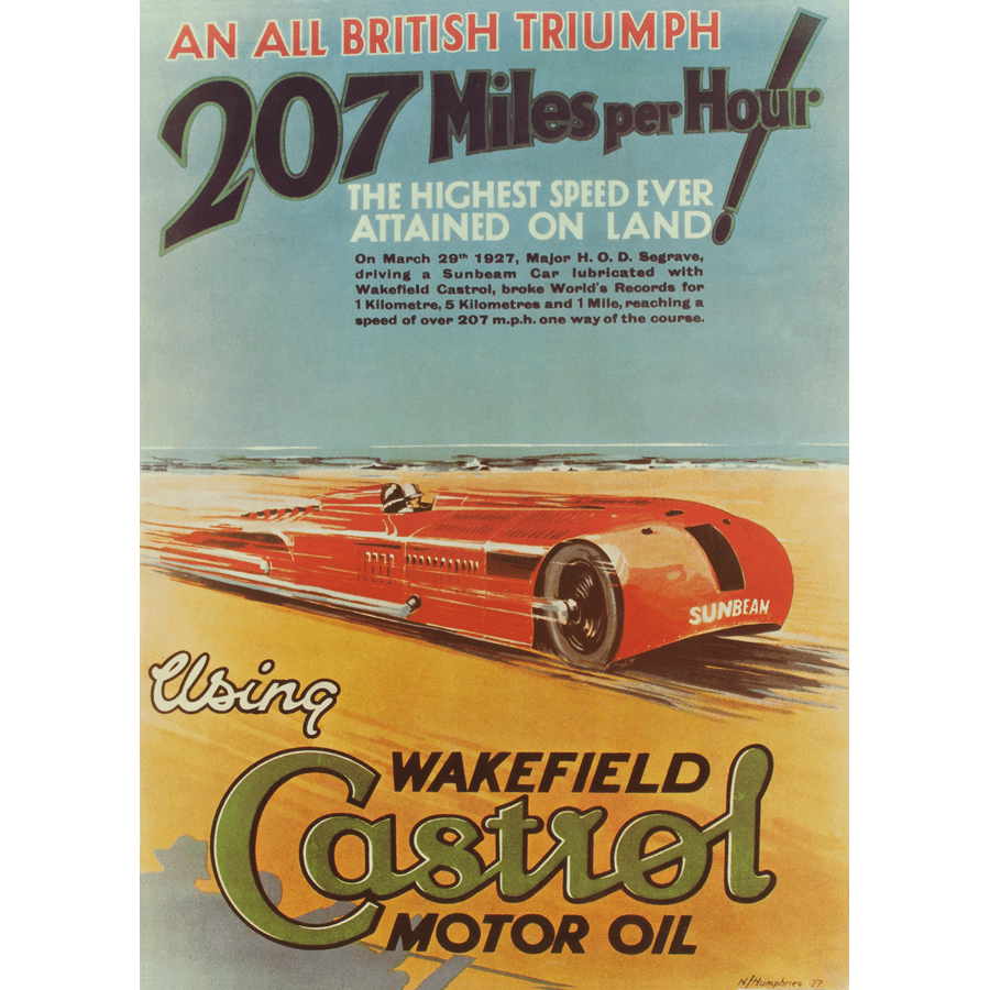 castrol_classic_landspeed_record_poster_207_miles_per_hour