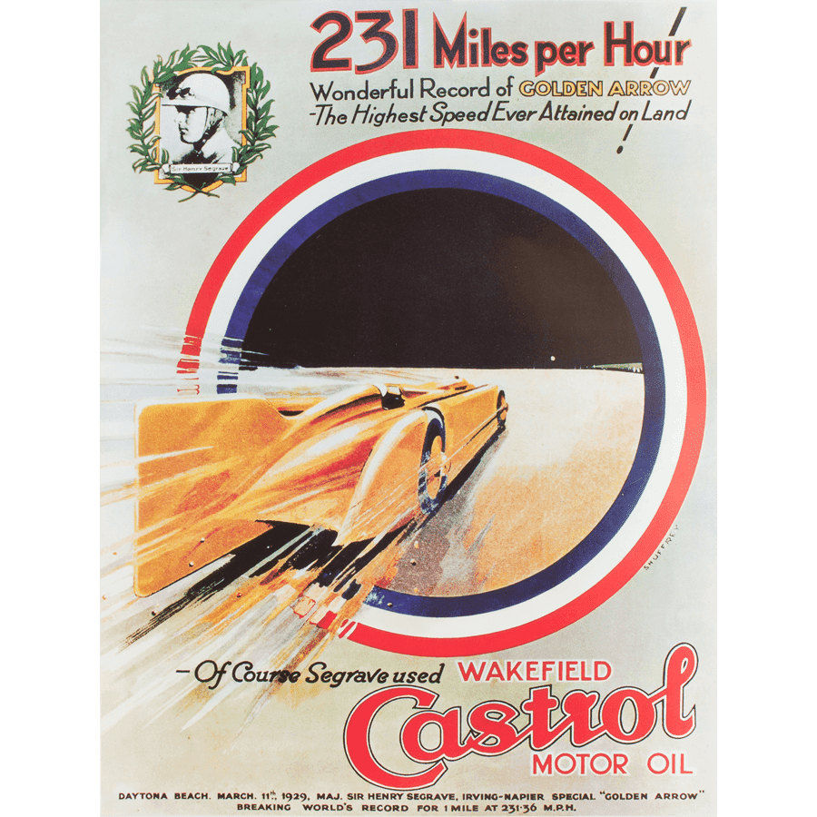 castrol_classic_landspeed_record_poster_231_miles_per_hour