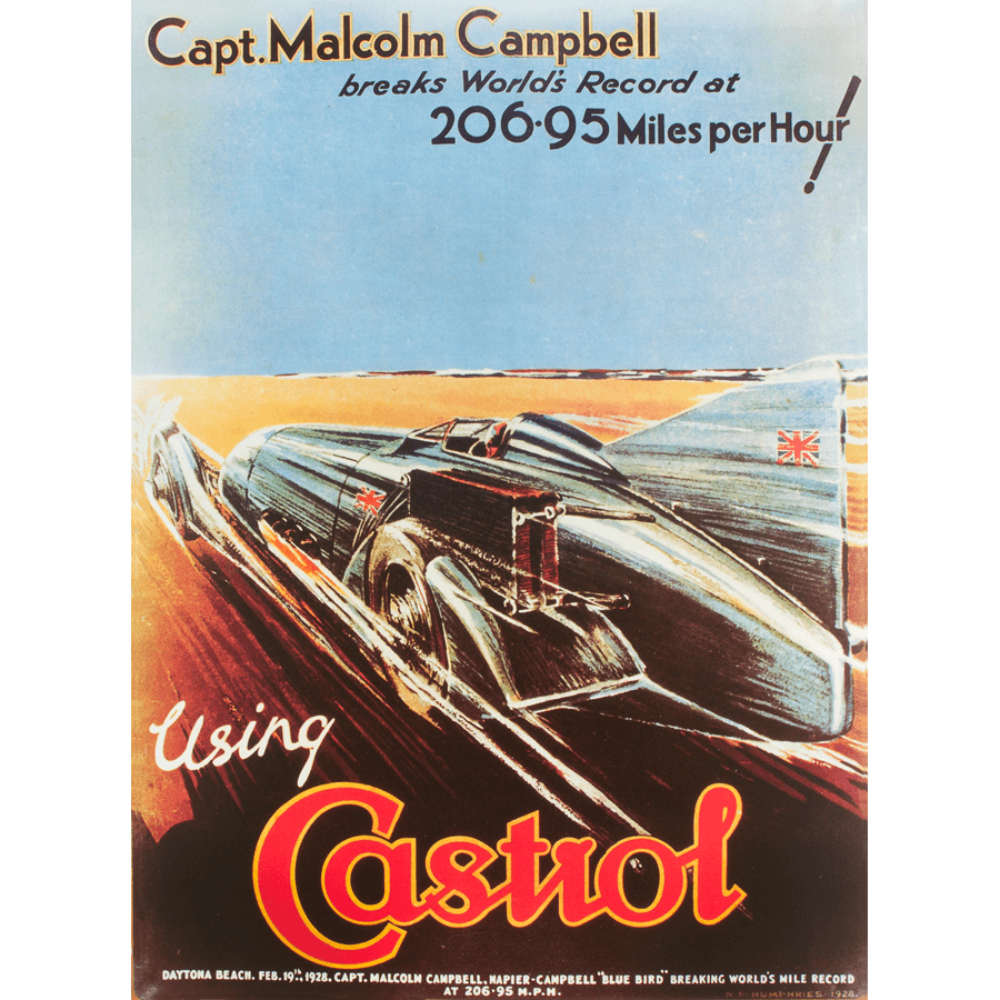 castrol_classic_landspeed_record_poster_206.95_miles_per_hour